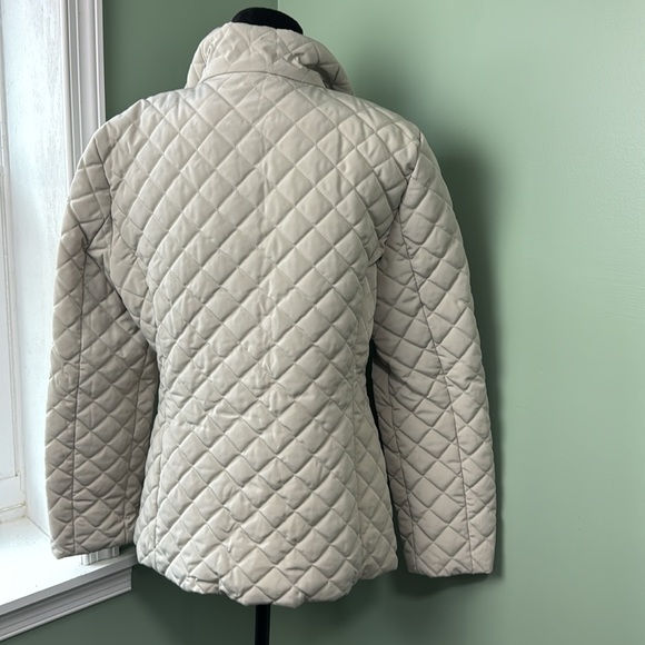 Calvin Klein cream quilted jacket large - Picture 5 of 6